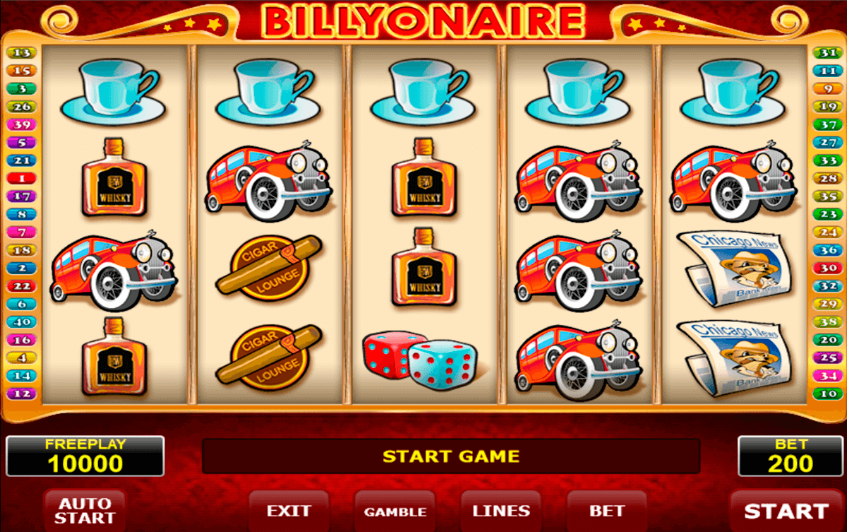 Billyonaire Bonus Buy Slot