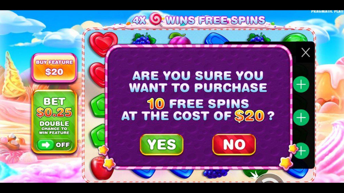 Buying Free Spins in Sweet Bonanza