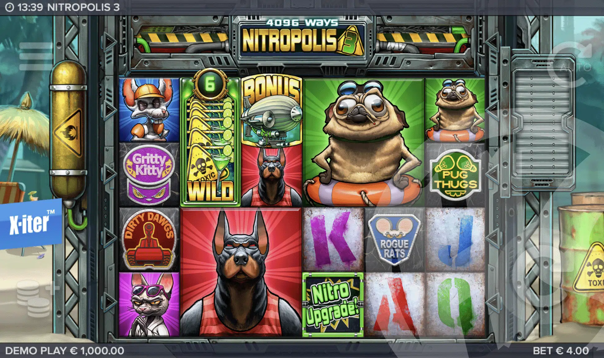 Nitropolis 3 X-Tier Feature