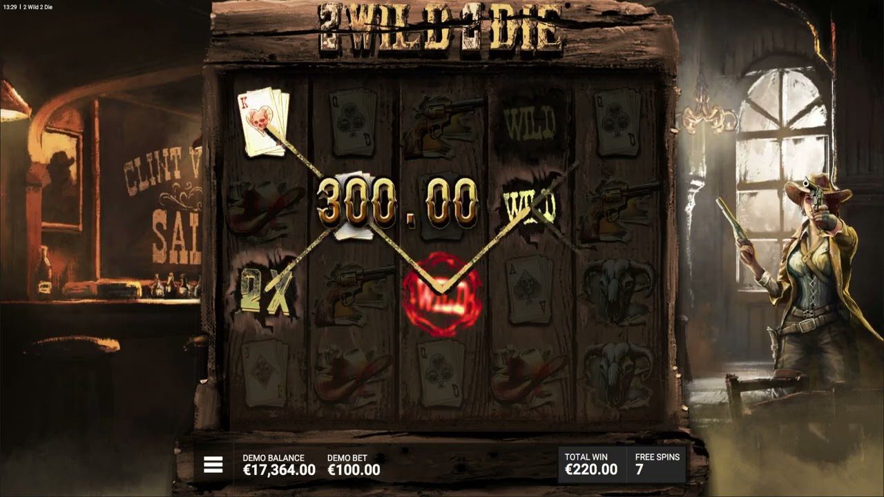 2 Wild 2 Die Slot Bonus Buy Feature