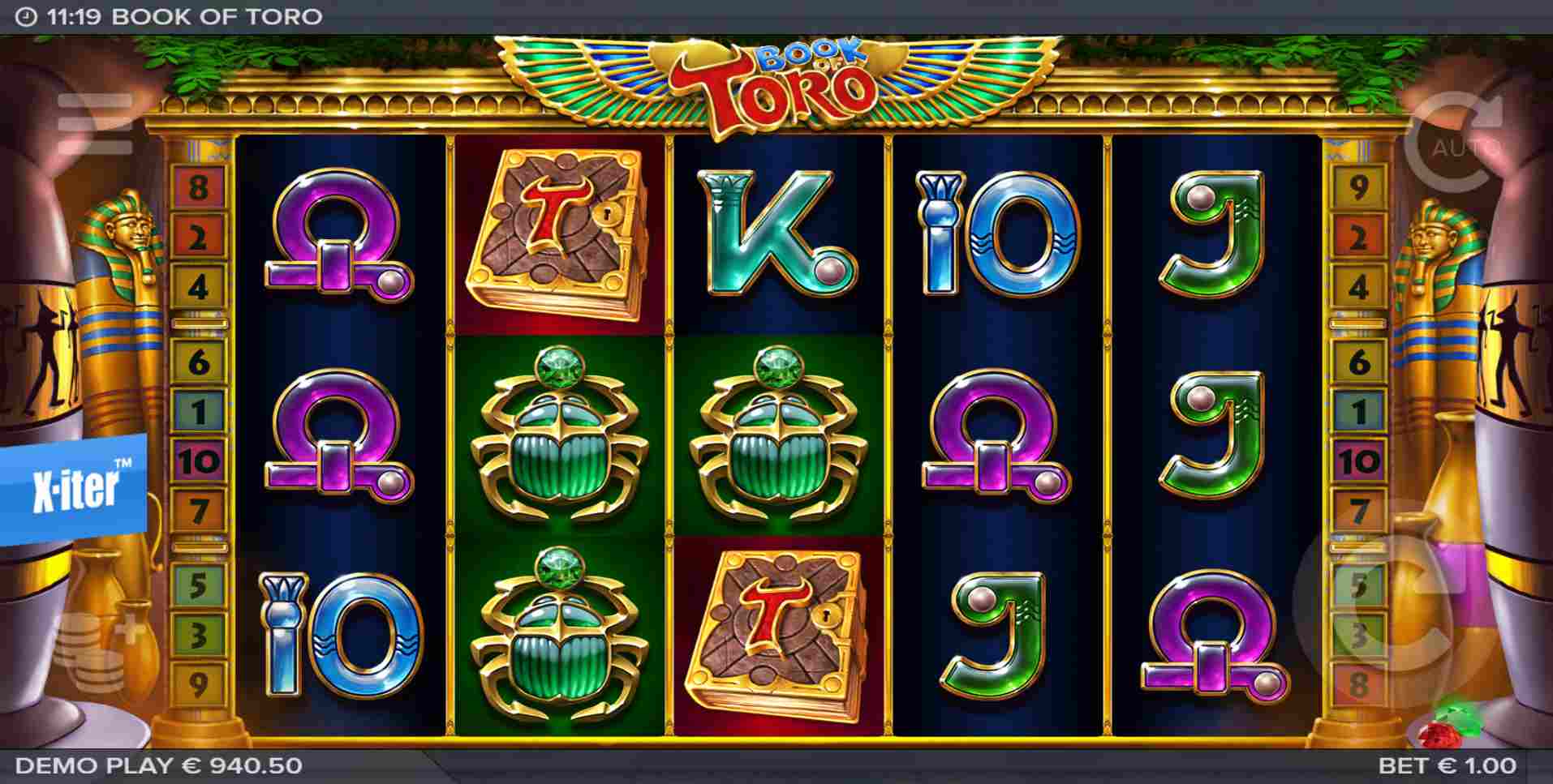 Book of Toro Free Spins