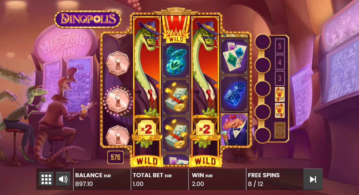 Dinopolis Free Spins rounds