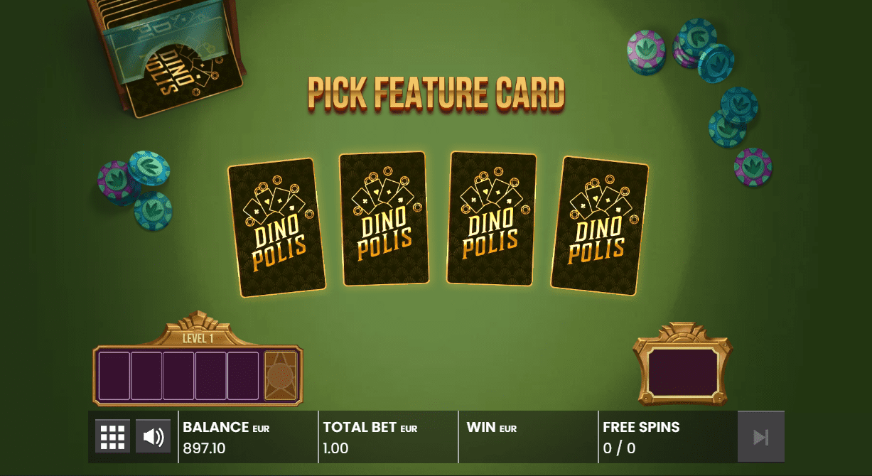 Dinopolis Pick Feature Card