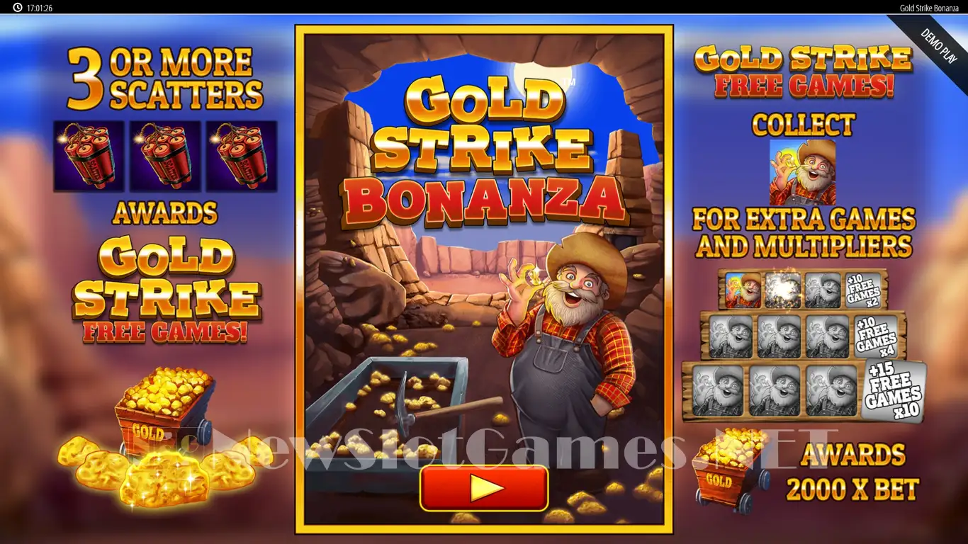 Gold Strike Bonus Buy Demo