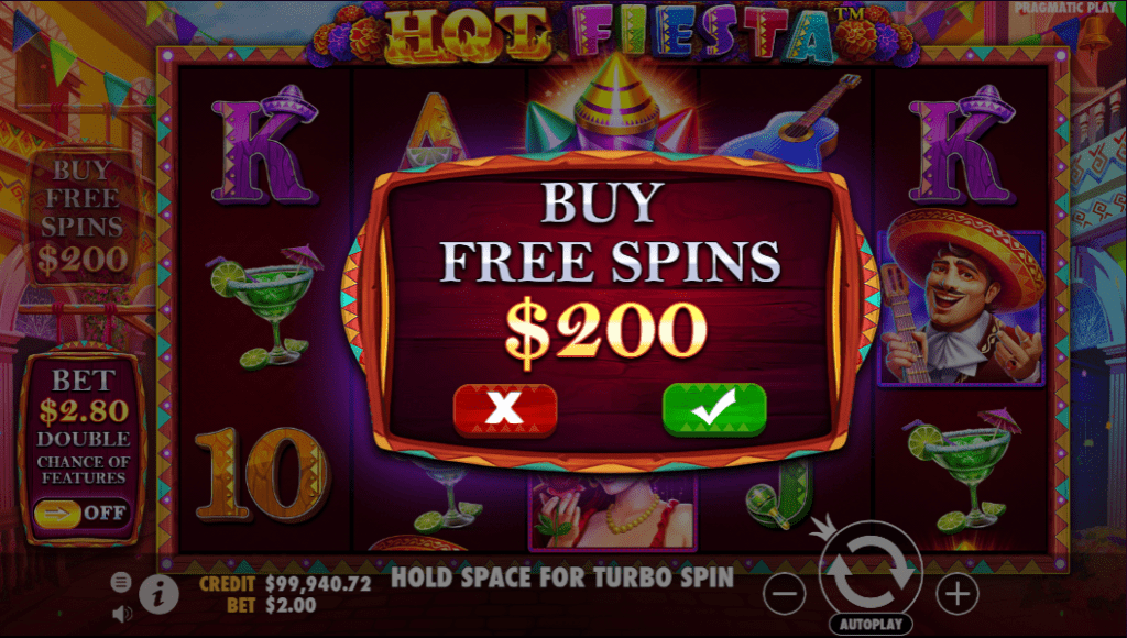 Hot Fiesta Buy Free Spins