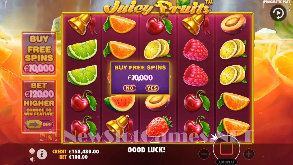 Juicy Fruits Buy Free Spins