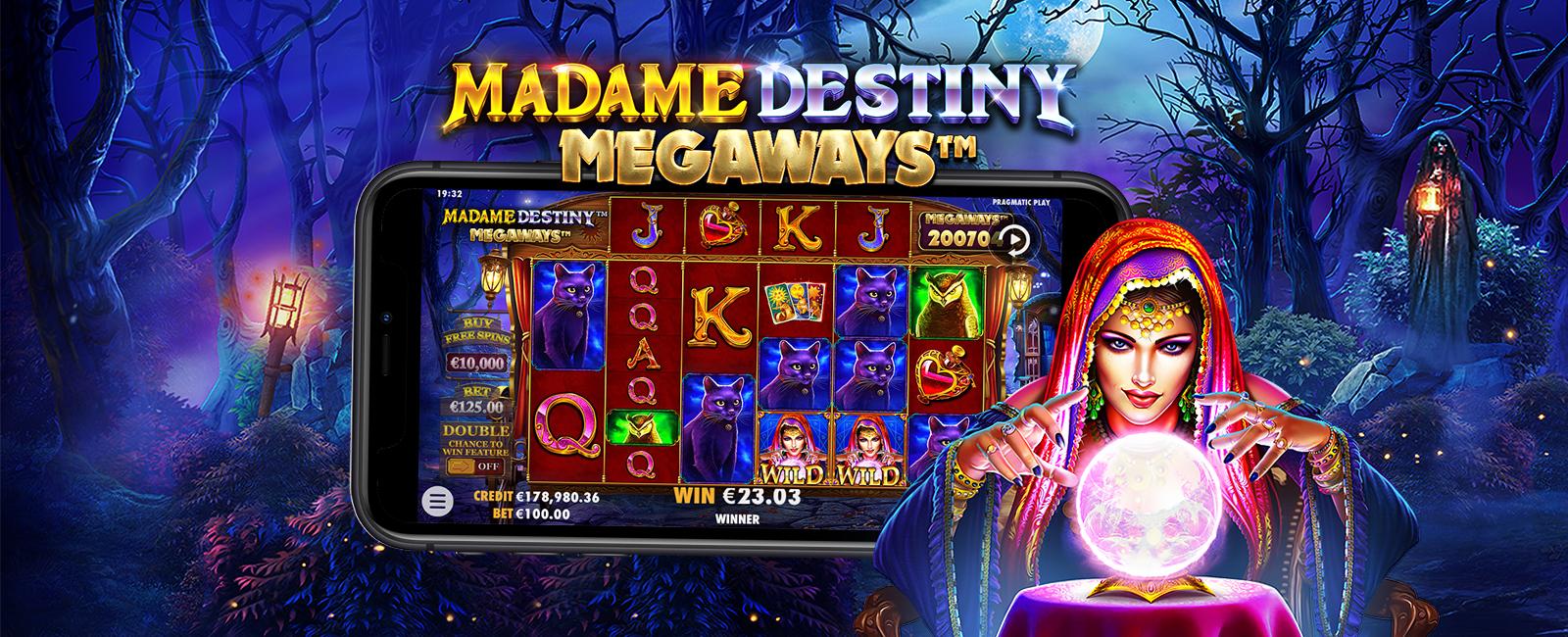 Madame Destiny Megaways Mobile App