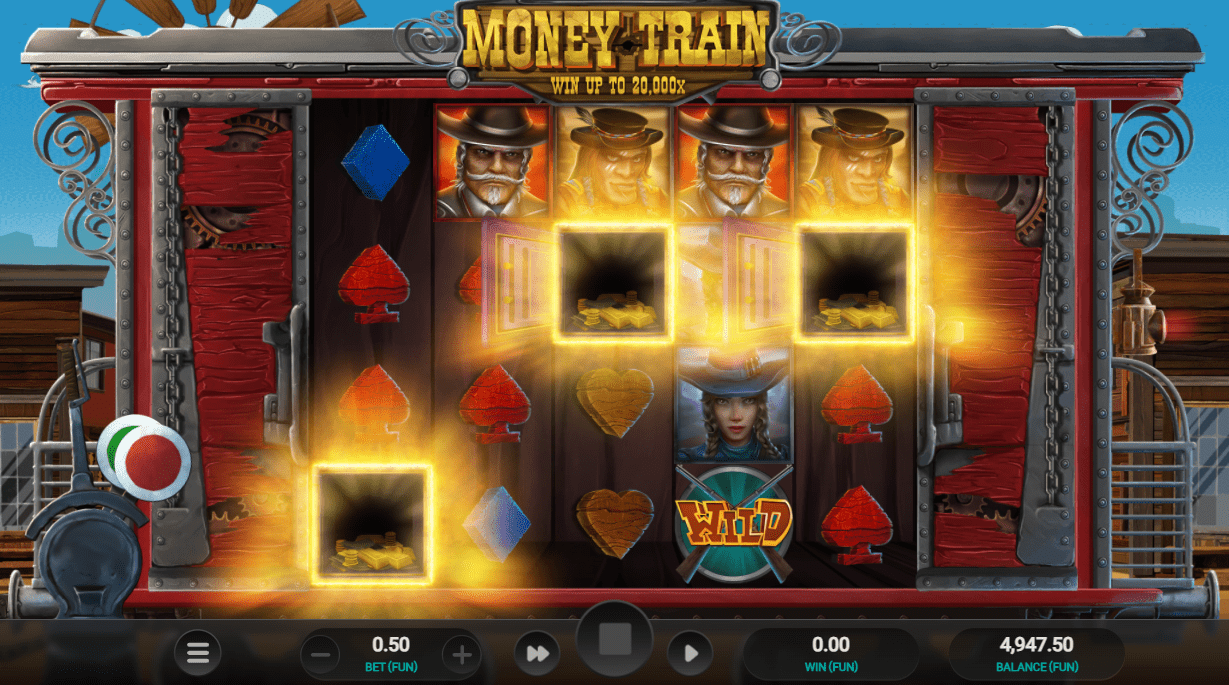 Money Train Bonus symbols