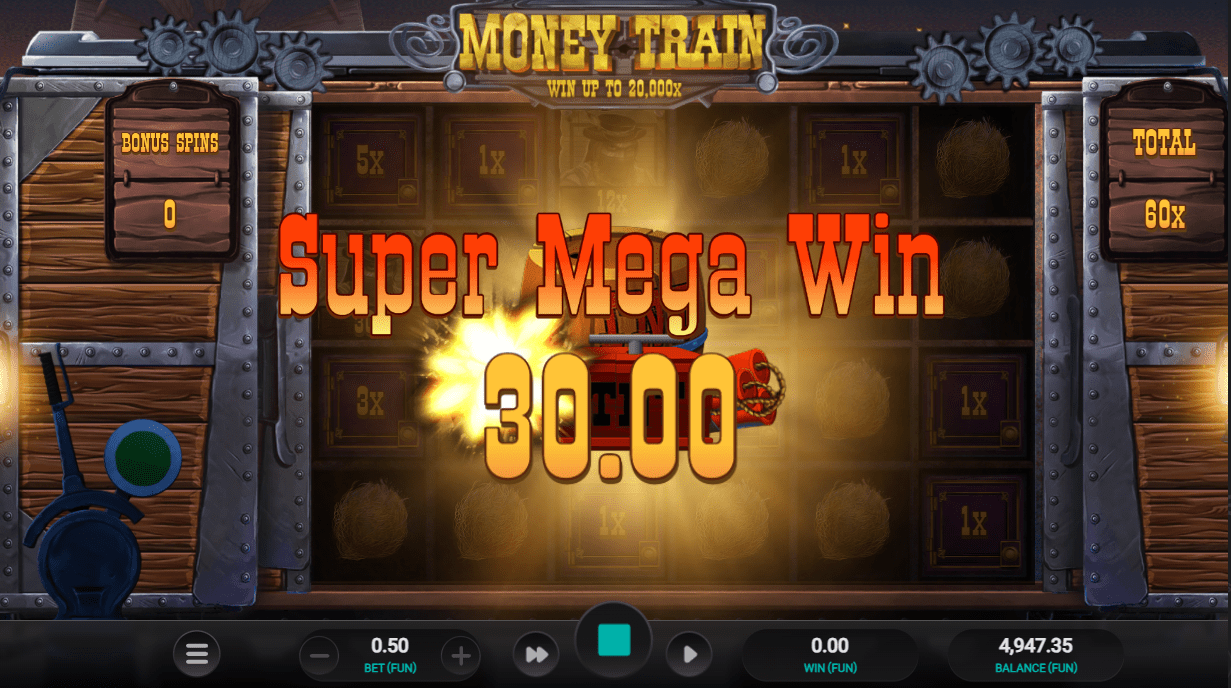 Money Train Super Mega Win