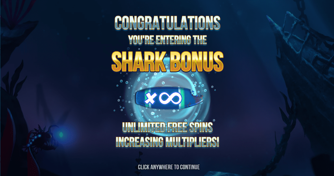 Razor Shark start Free Spins