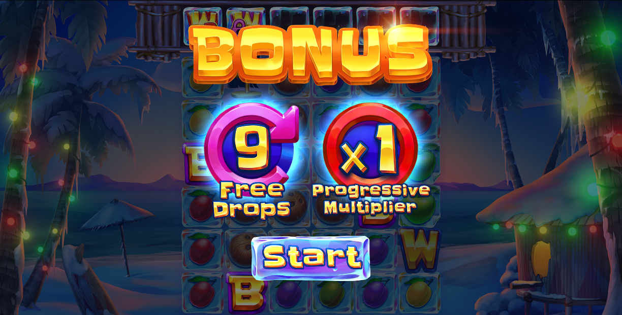 Tropicool Bonus game start